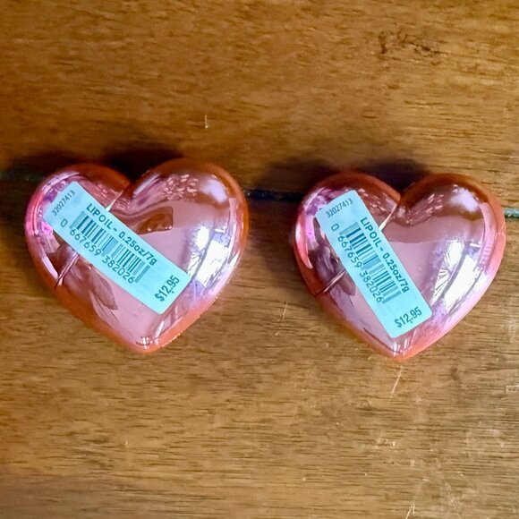 NEW 2-Pc Strawberry Pound Cake Lip Oil Bath & Body Works - Picture 2 of 4